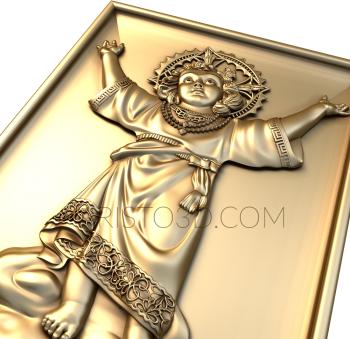 Religious panels (PR_0109) 3D model for CNC machine